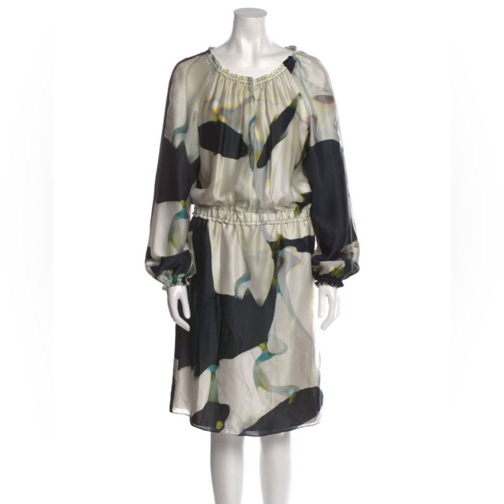 NWT Armani Collezioni Silk Tent Dress